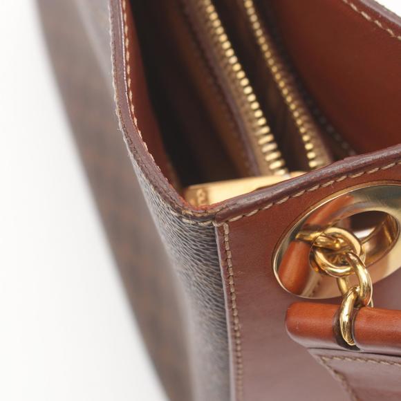 Celine Celine Macadam Shoulder Bag PVC Canvas Leather Canvas Crossbody Bag - Picture 7 of 10